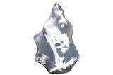Polished Orca Agate Flame - Madagascar #205450-1